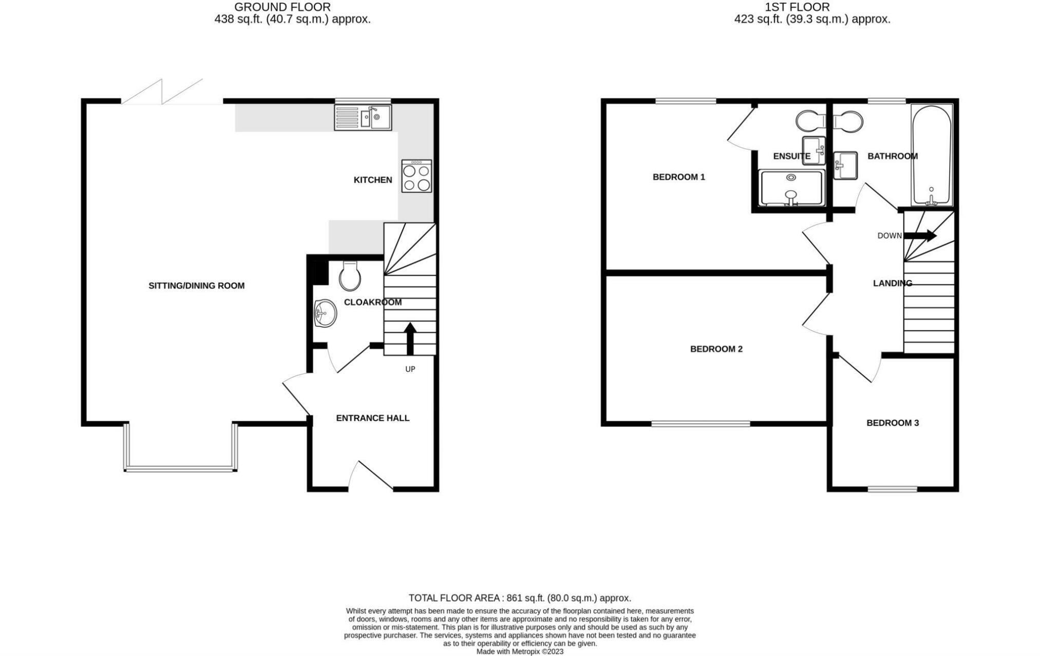 Exeter Road, Claydon, Ipswich, Suffolk, IP6 floorplan