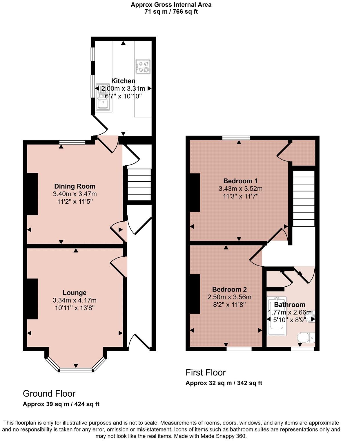 Asfordby Road, Melton Mowbray, Leicestershire floorplan