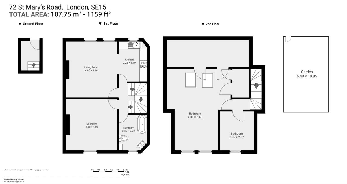 St Mary's Road, London floorplan