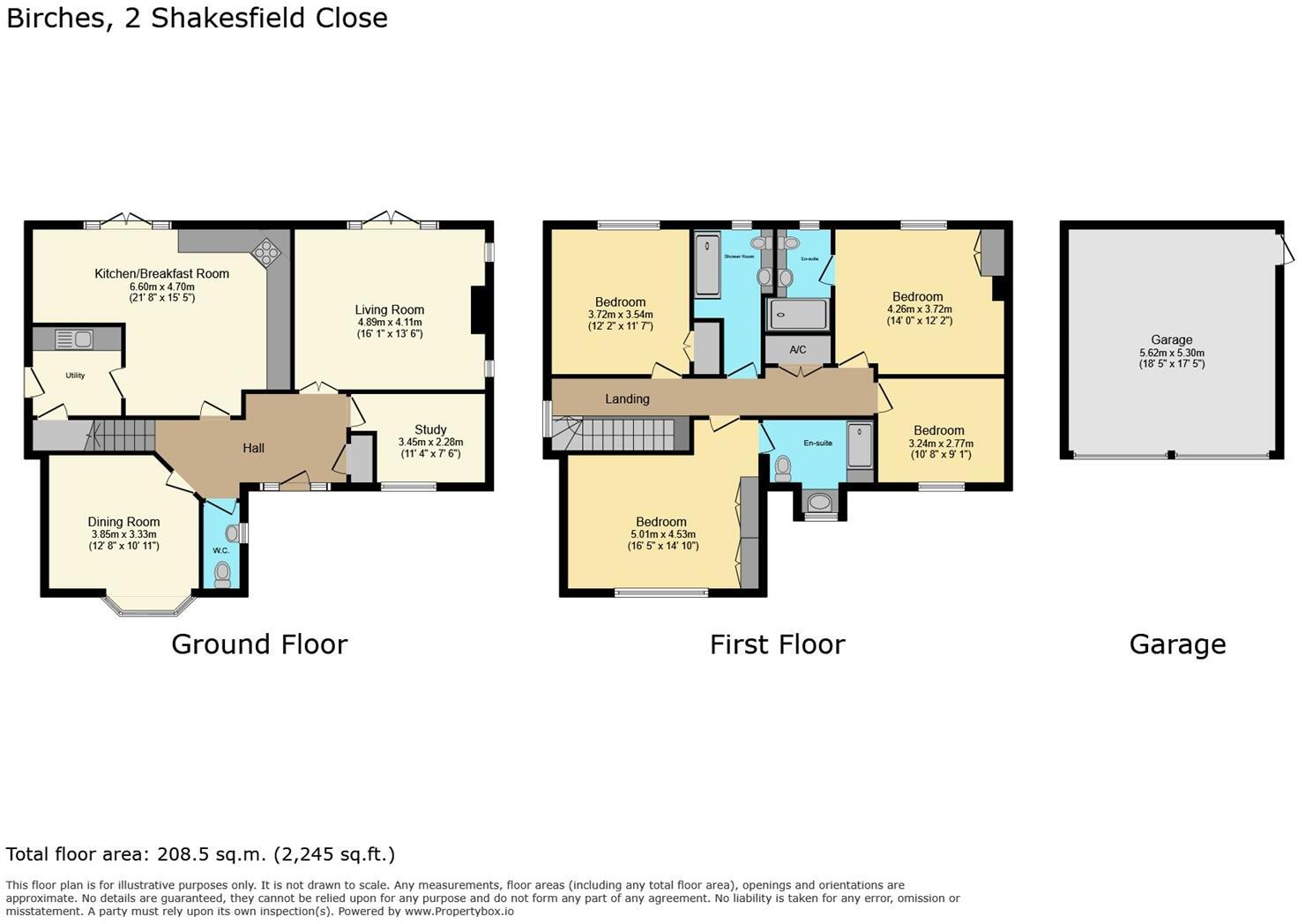 Shakesfield Close, Tredington floorplan