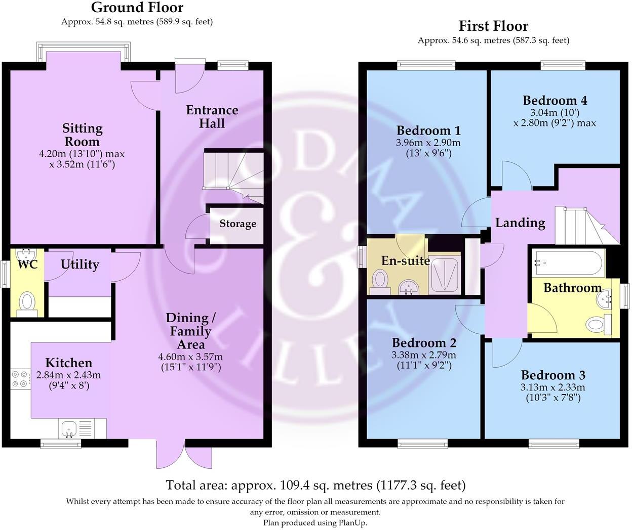 Wonderful detached home on Kilby Road in Stoke Gifford, Bristol floorplan