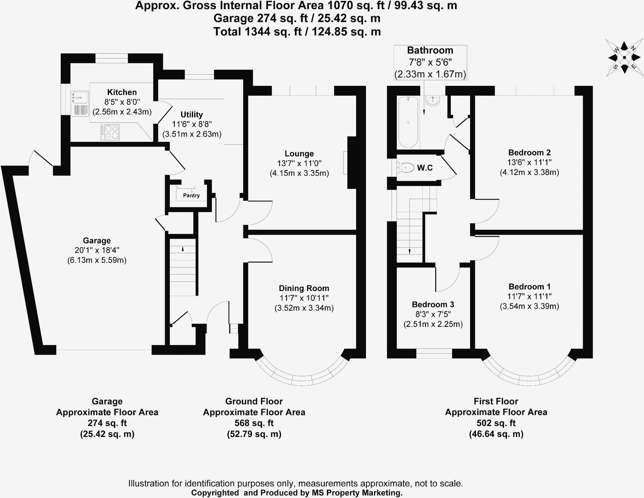 White House Gardens, York floorplan