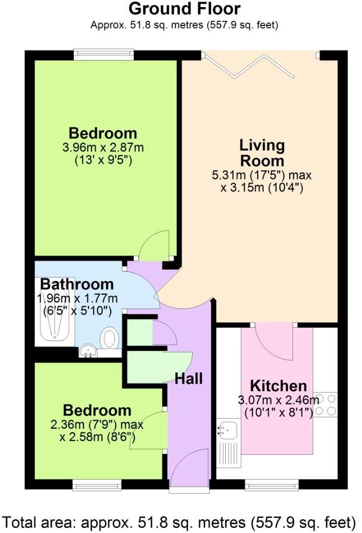 Marlborough Court, West Bridgford, Nottingham floorplan