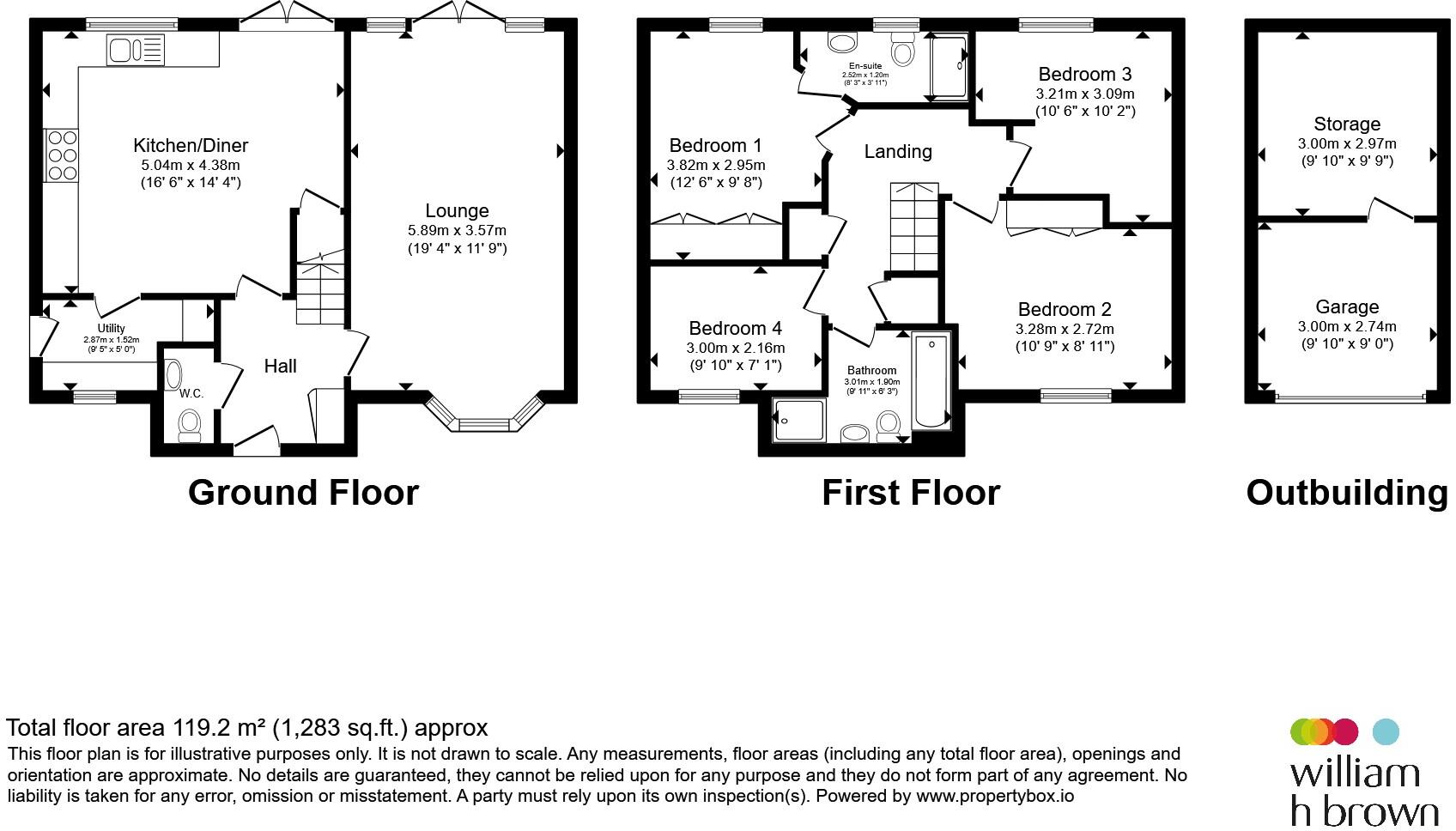 Marron Court, Fernwood, Newark floorplan