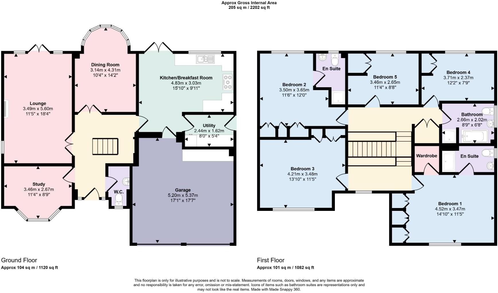 Martlet Close, Wootton, Northampton floorplan