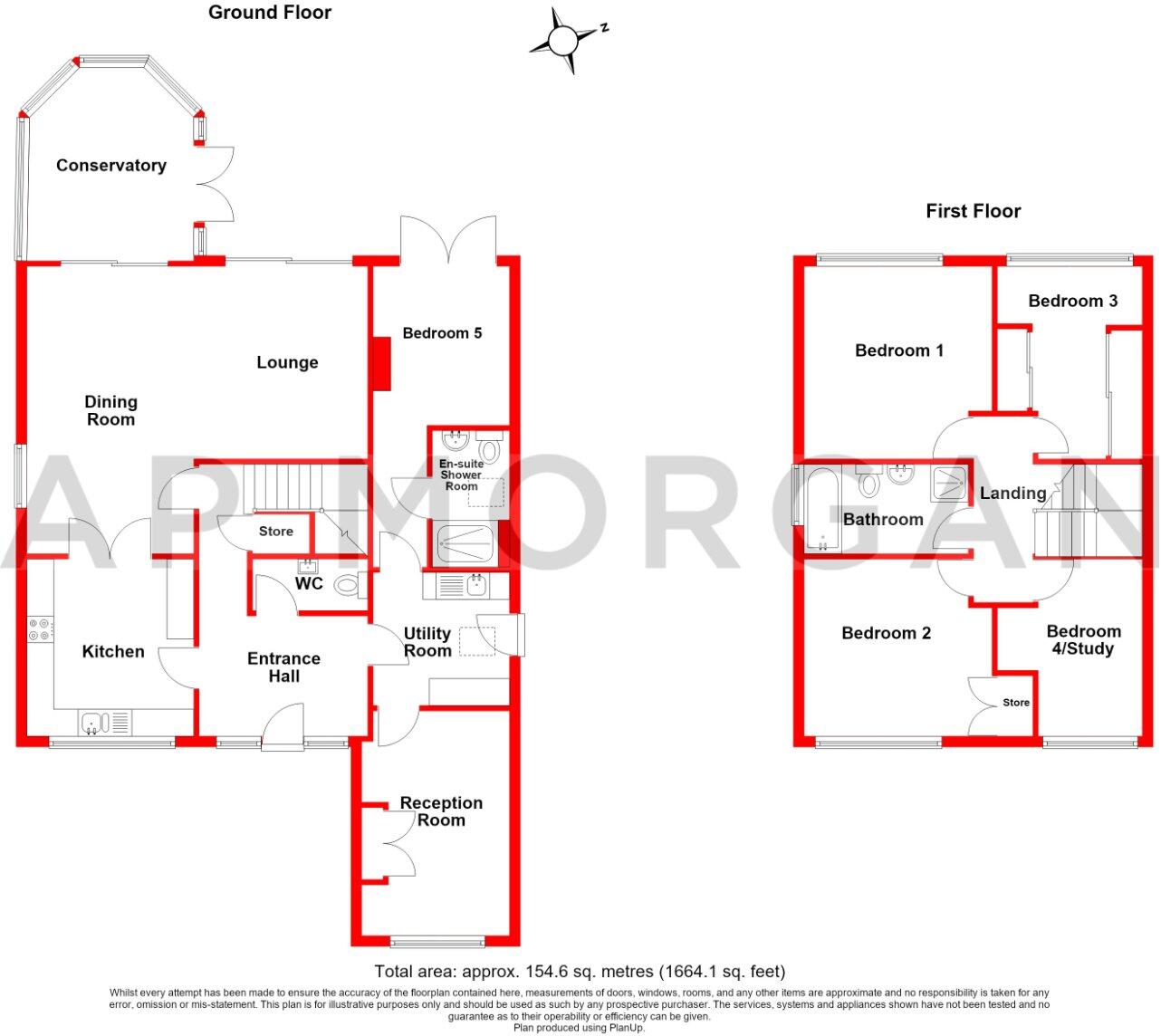 Orchard Rise, Droitwich, Worcestershire, WR9 floorplan