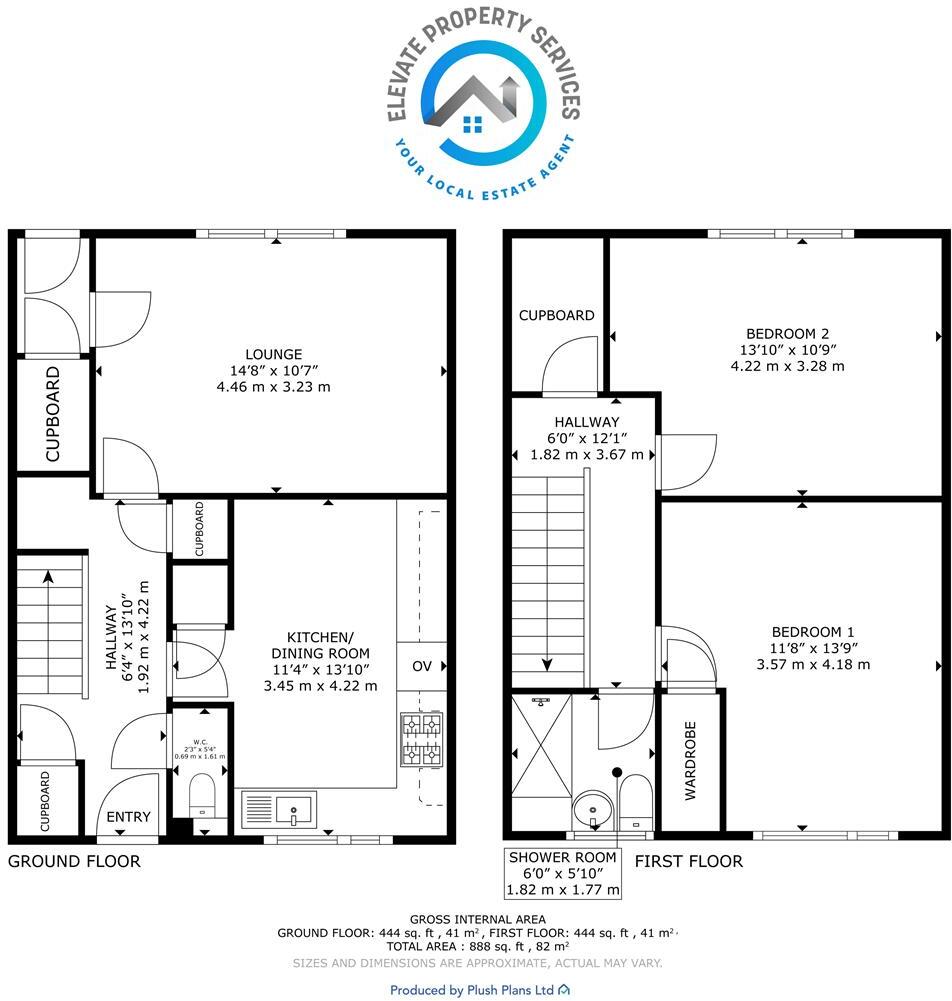 Greer Quadrant, Clydebank floorplan