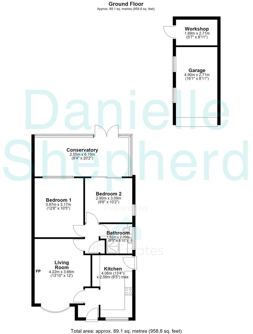 Avon Rise, Retford floorplan