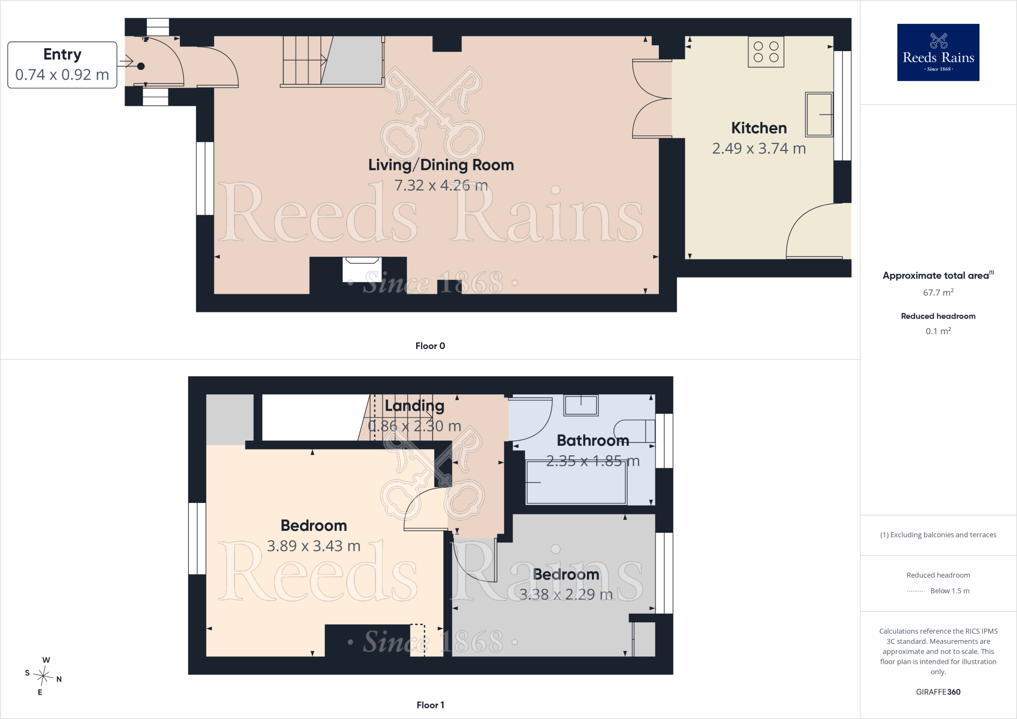 Ratcliffe Road, Aspull, Wigan, Greater Manchester, WN2 floorplan