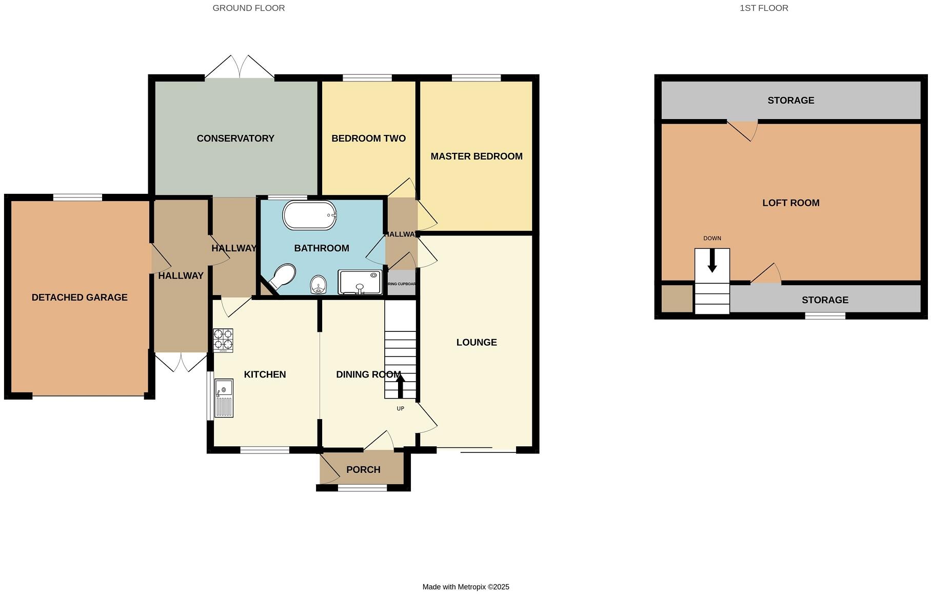 Keats Road, Caldicot, Mon. NP26 4LH floorplan