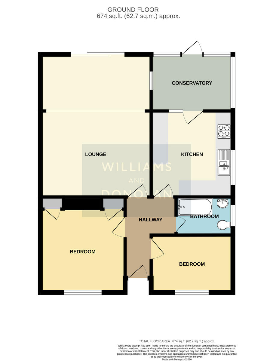 Melcombe Road, South Benfleet floorplan
