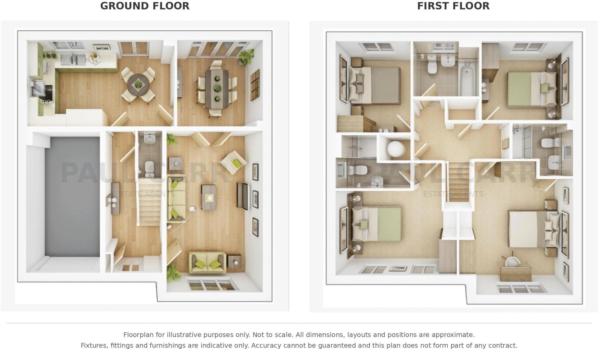 Pine Gardens, Norton Canes floorplan