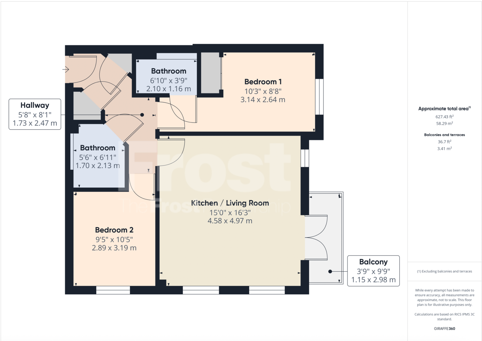 Laburnum Way, Staines-upon-thames, TW19 7SQ floorplan