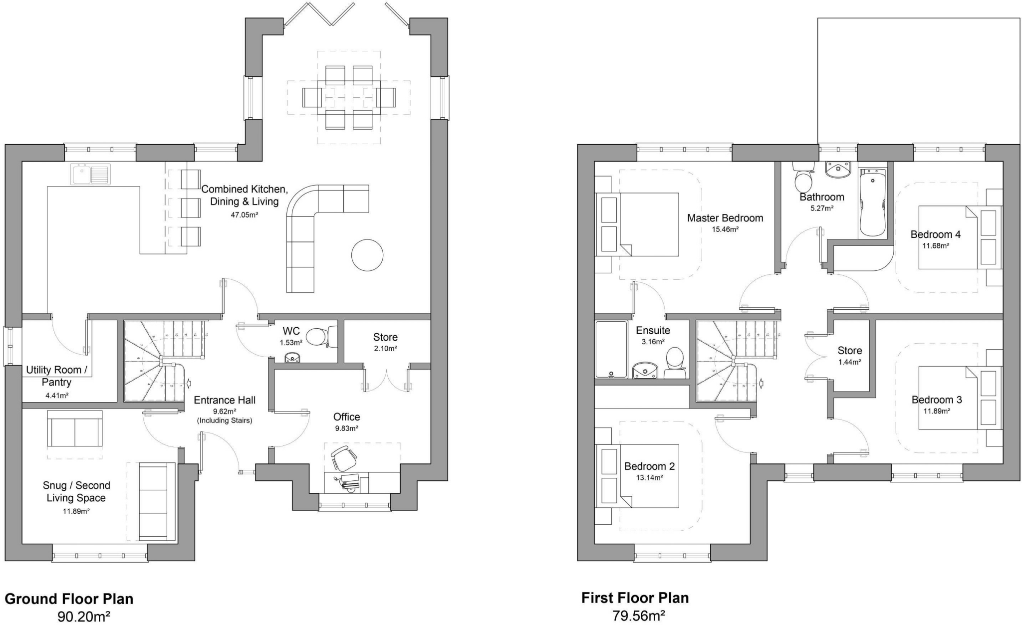 The Longford, St Peters Gardens, Great Moulton, Norfolk floorplan