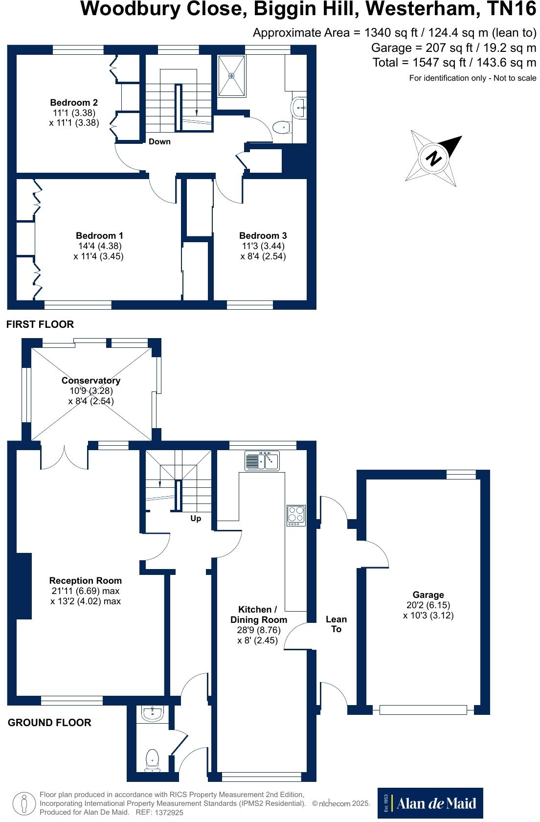 Woodbury Close, Biggin Hill, Westerham floorplan