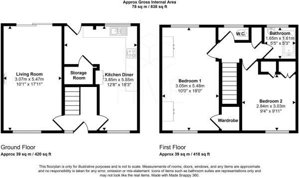 Mallard Road floorplan