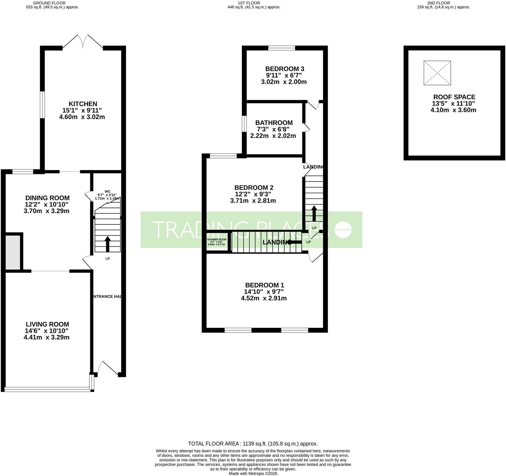 Gorse Street, Stretford, M32 floorplan