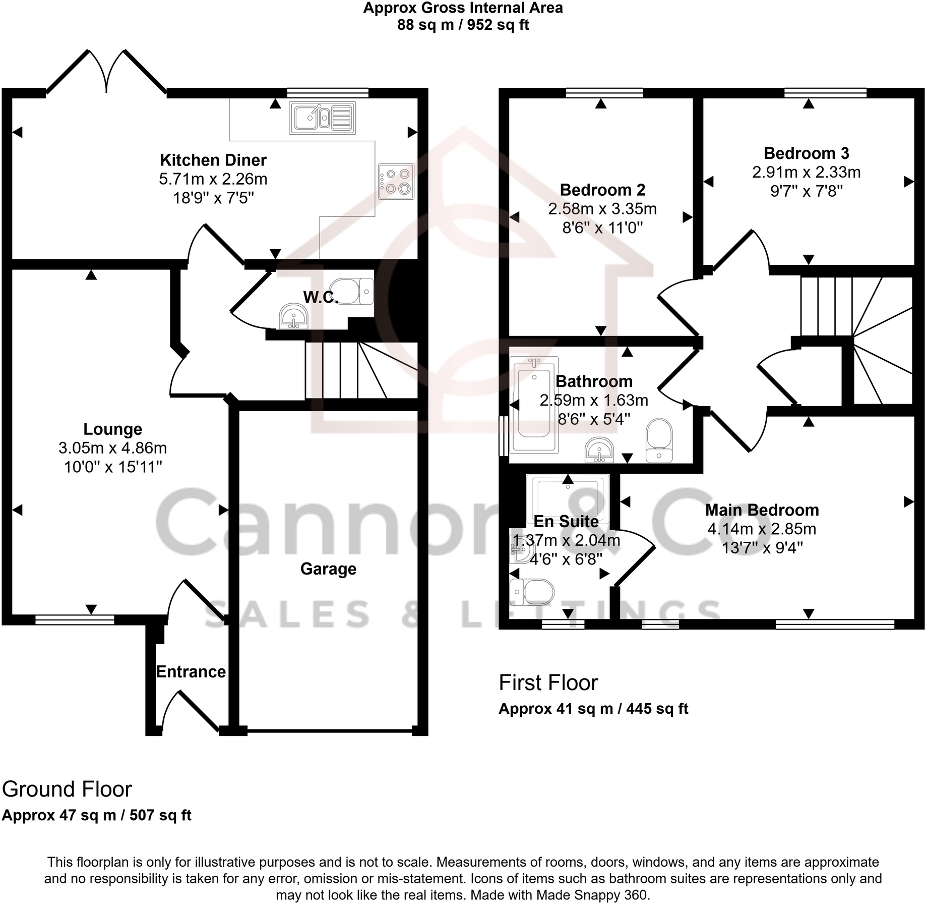 Skaters Street, Whittlesey, Peterborough, Cambridgeshire floorplan