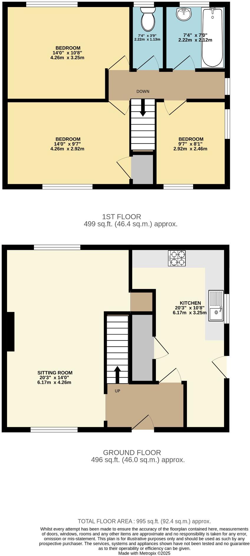 Jellicoe Road, Ryde, Isle Of Wight, PO33 floorplan