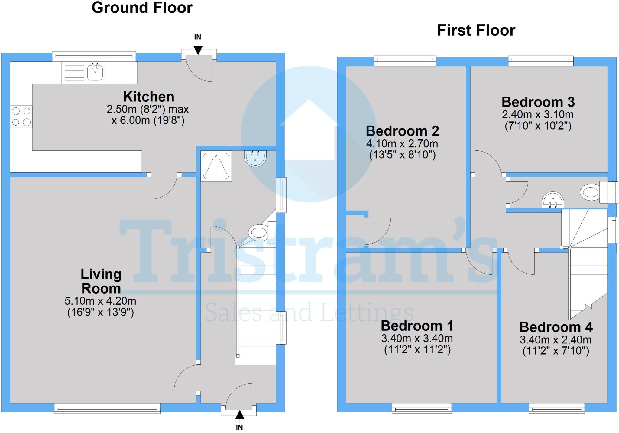 14, Burrows Crescent floorplan