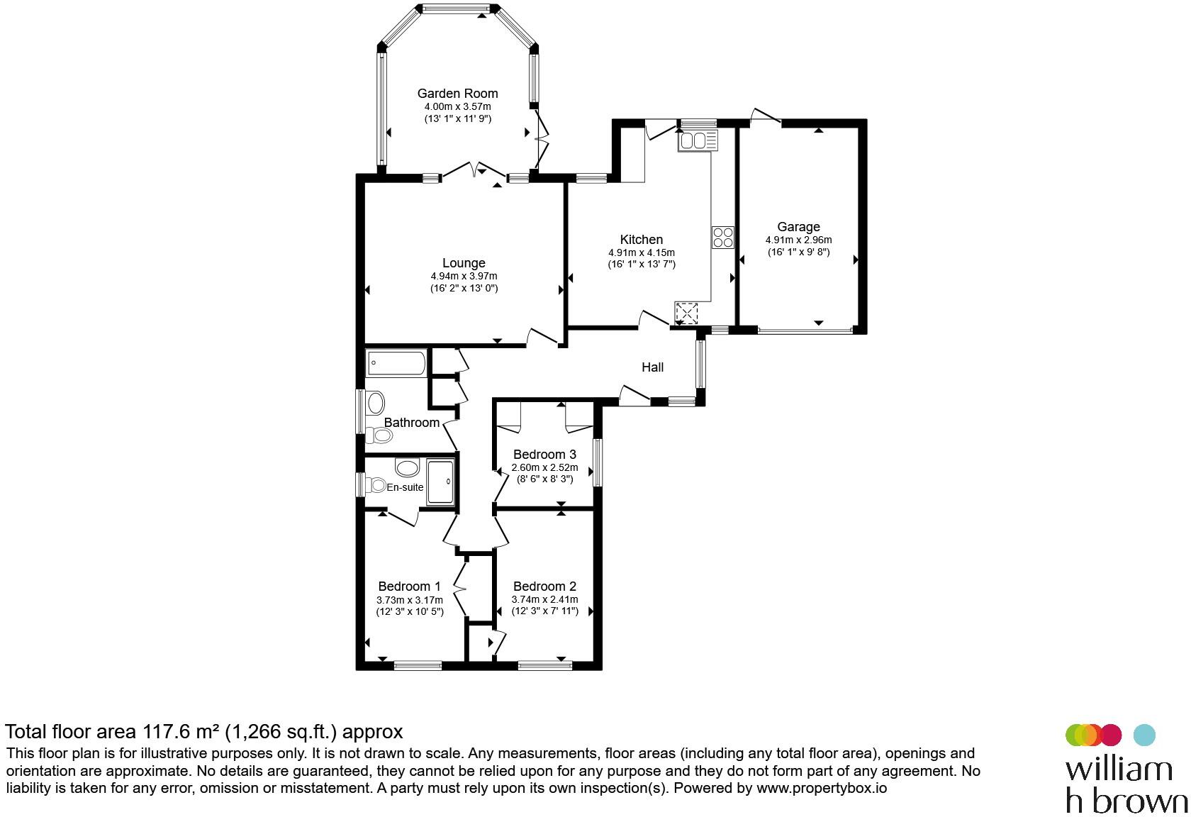 Nidus Gardens, Dereham floorplan