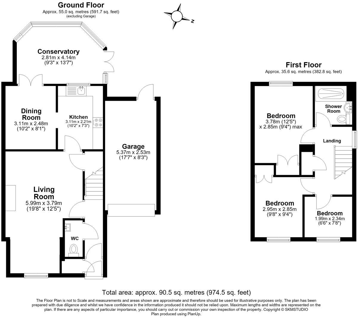 Oak Green, Abbots Langley floorplan