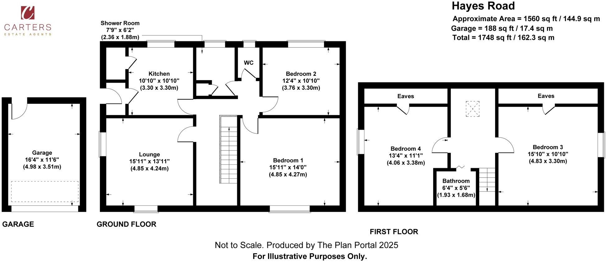 Hayes Road, Nuneaton, CV10 floorplan