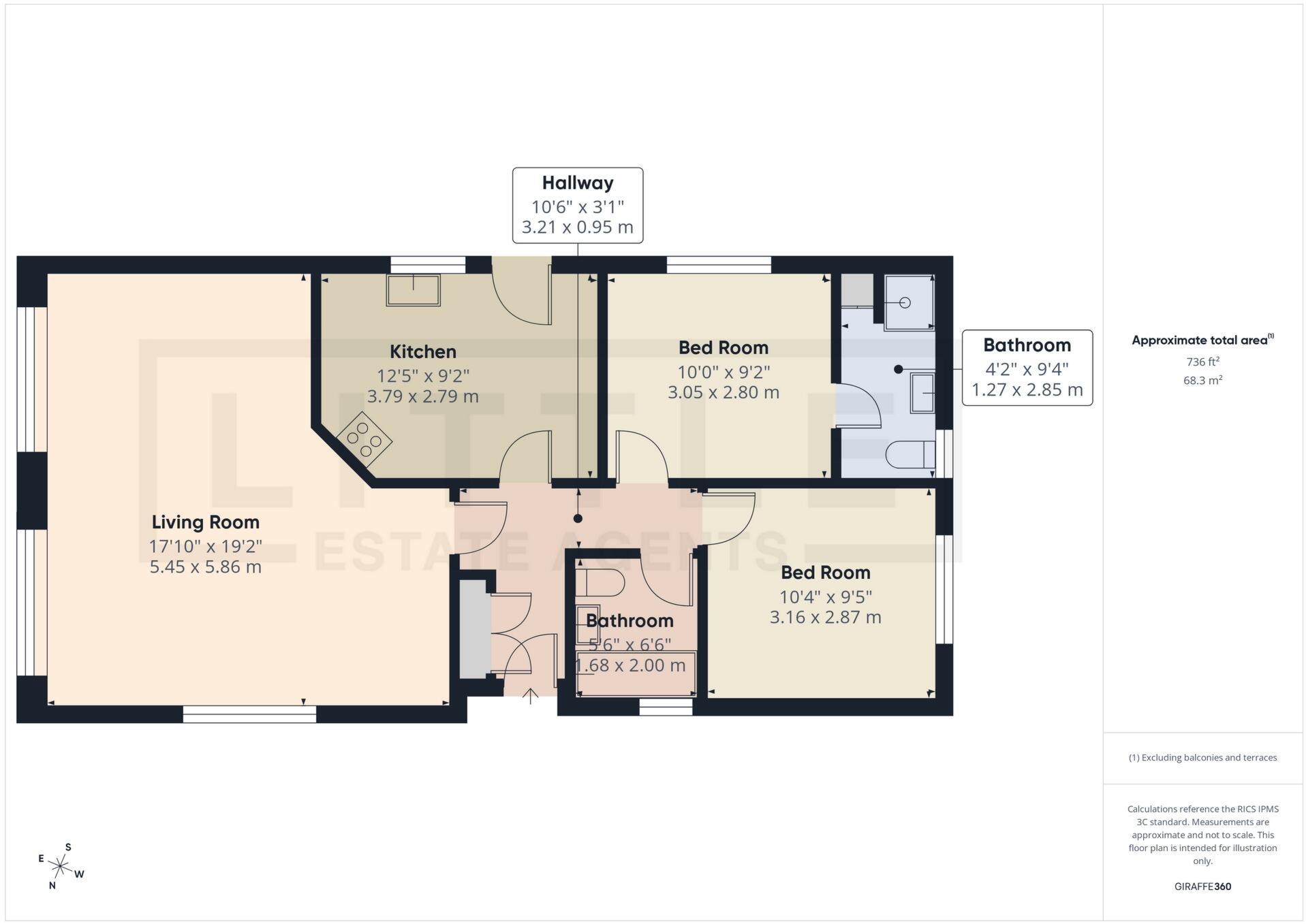 Old Hall, Halsnead Park, L35 floorplan