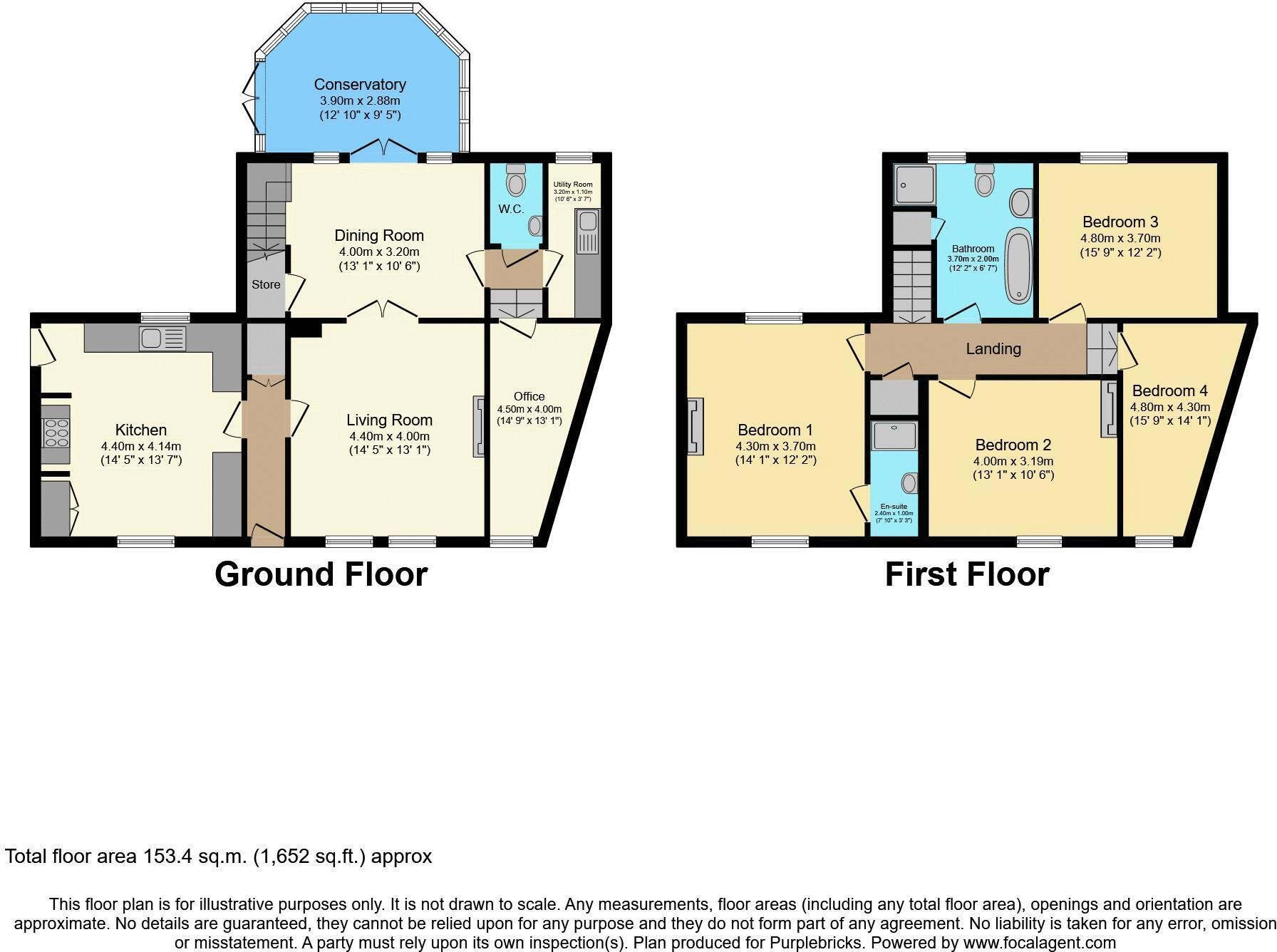 Orchard Cottage, Barmoor Lane, Ryton floorplan