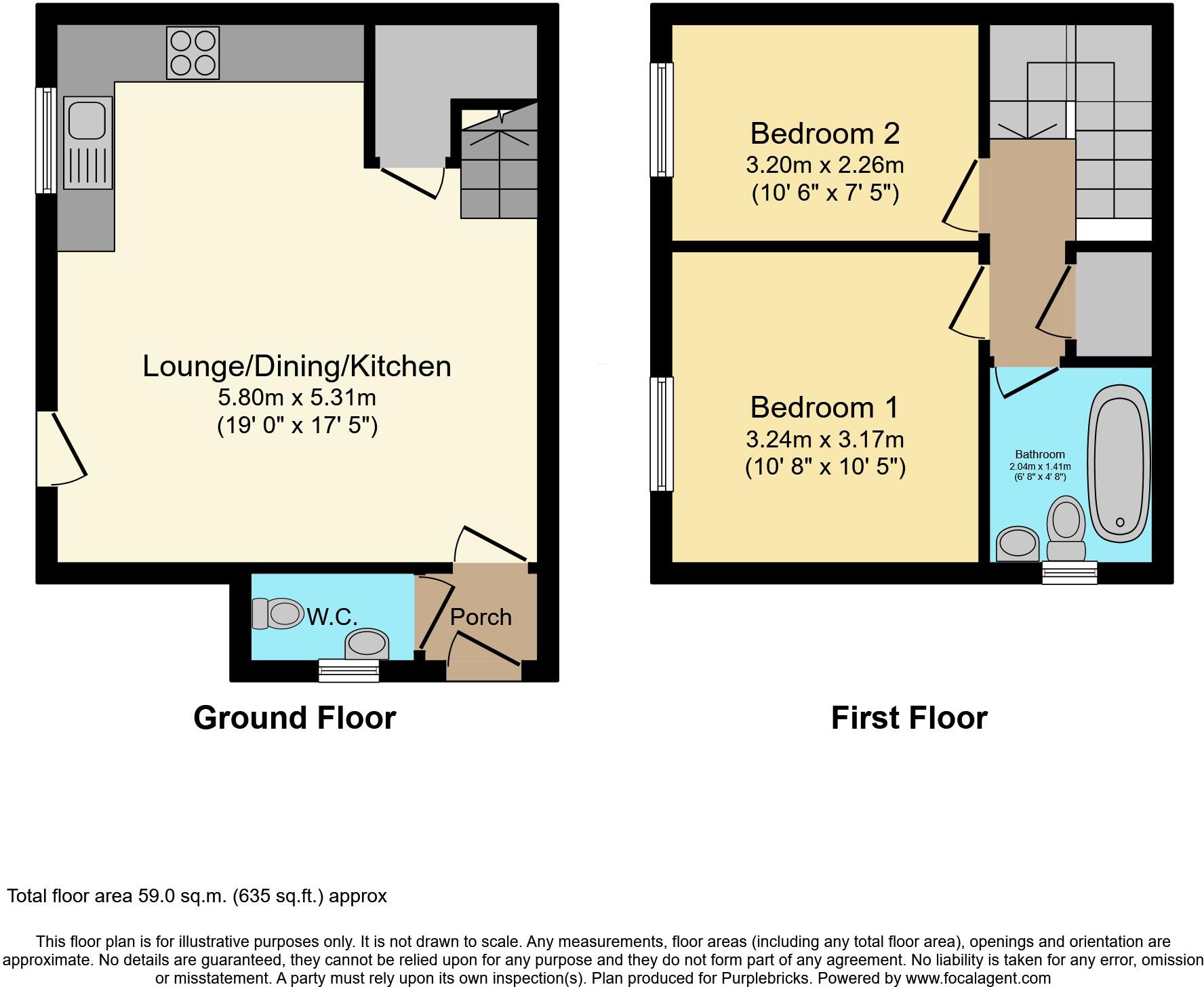 Rosedale Close, Flockton, WF4 floorplan