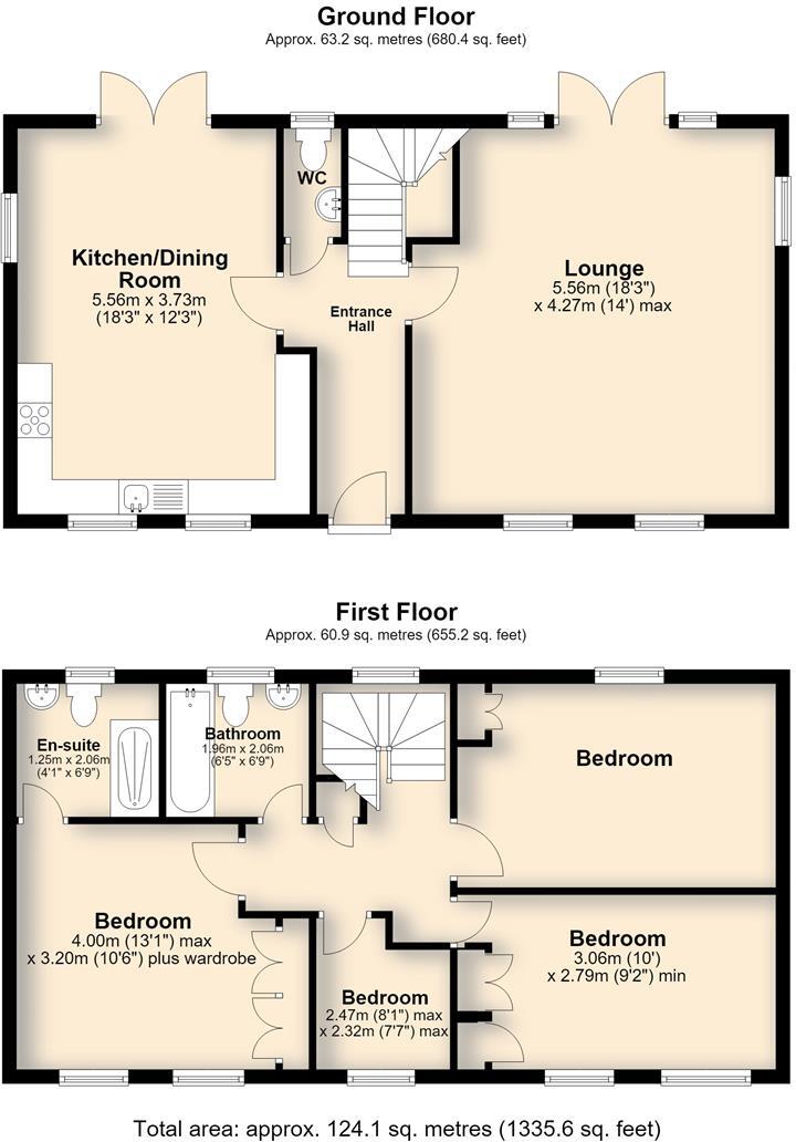 Rose Drive, Cringleford, Norwich floorplan