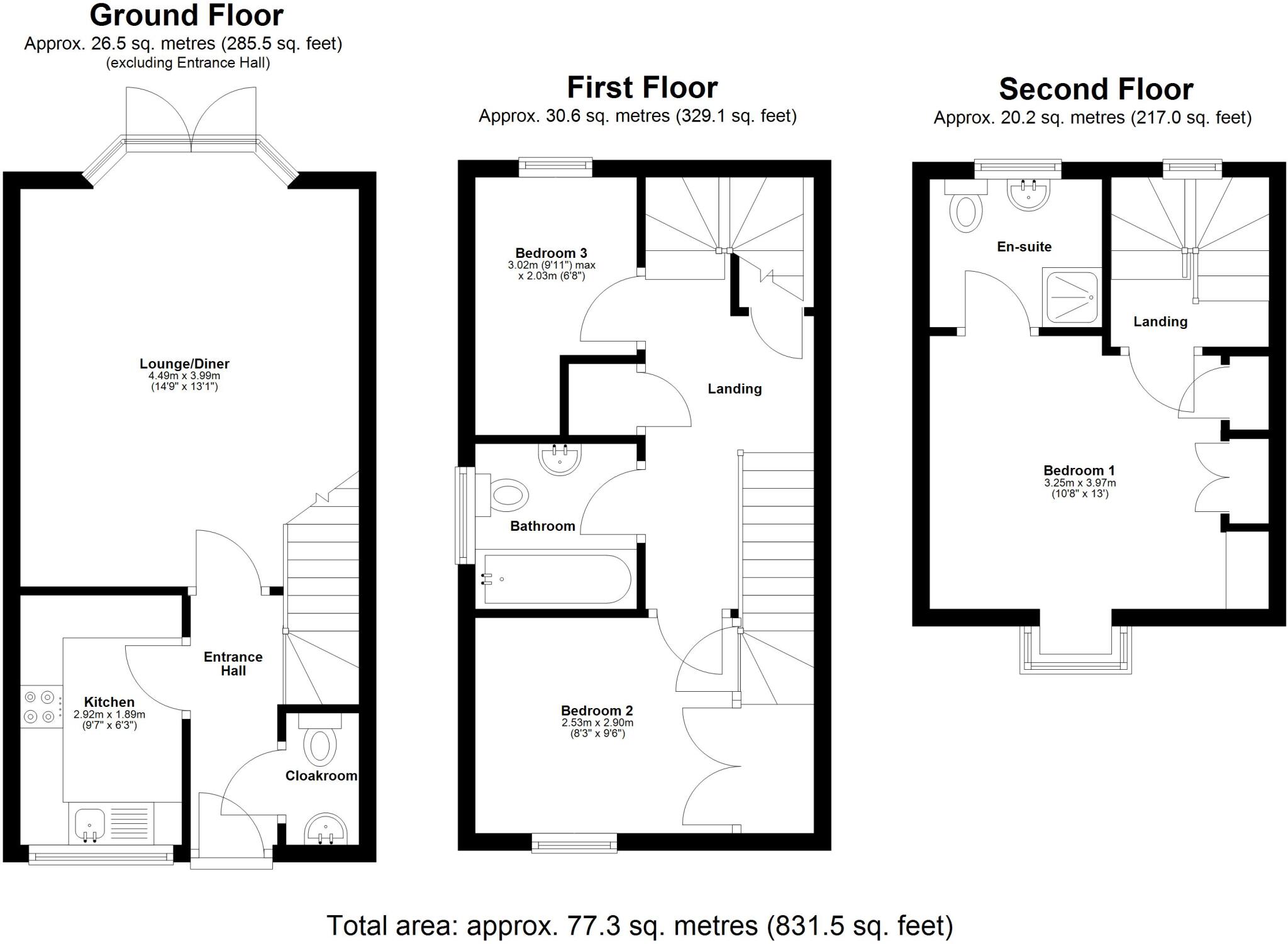 Proctor Rise, Grange Farm, Milton Keynes floorplan
