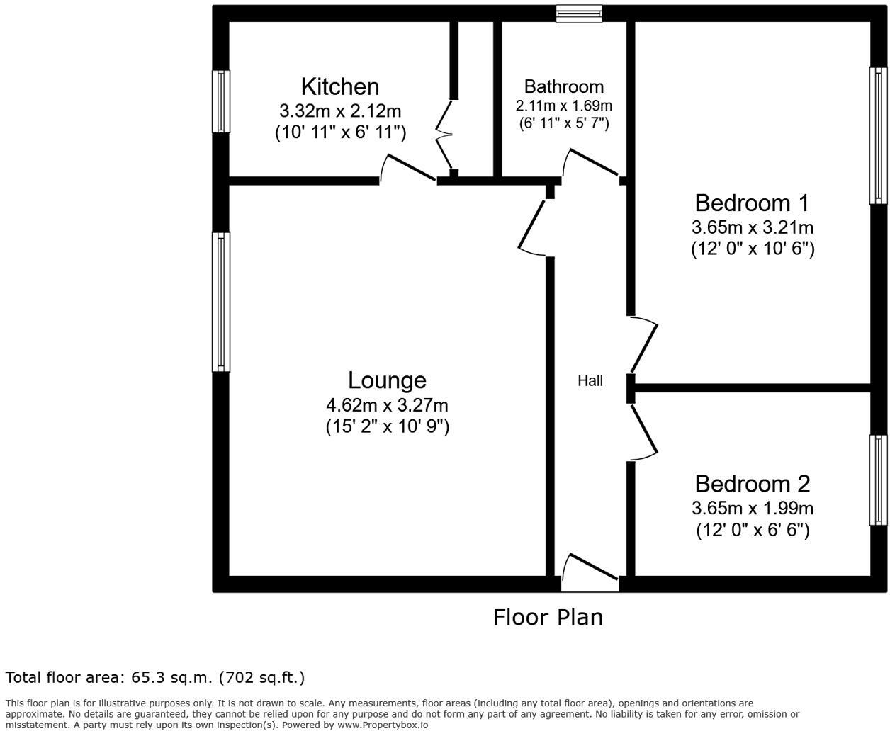 Crown Mews, London, E13 floorplan