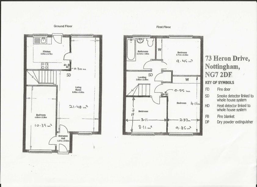 Heron Drive, Nottingham floorplan