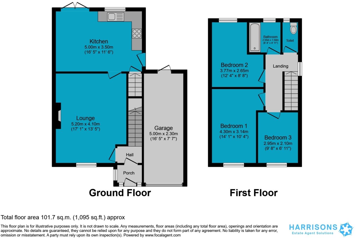 26 Beechglade, Birmingham floorplan
