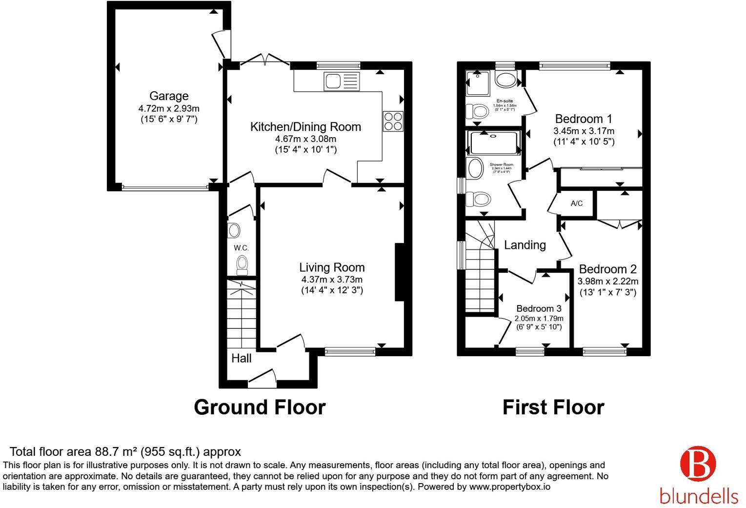 Bluebell Wood Lane, Woodlaithes, Rotherham, South Yorkshire, S66 floorplan