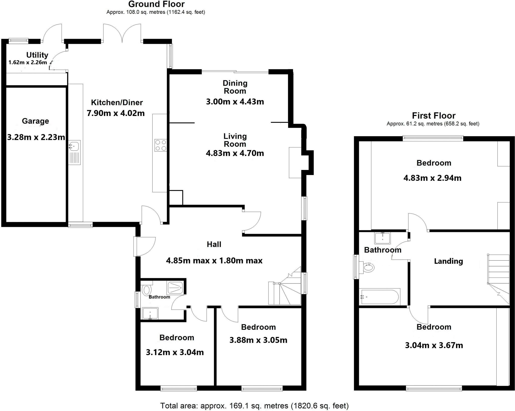 Freshfields, Wistaston floorplan