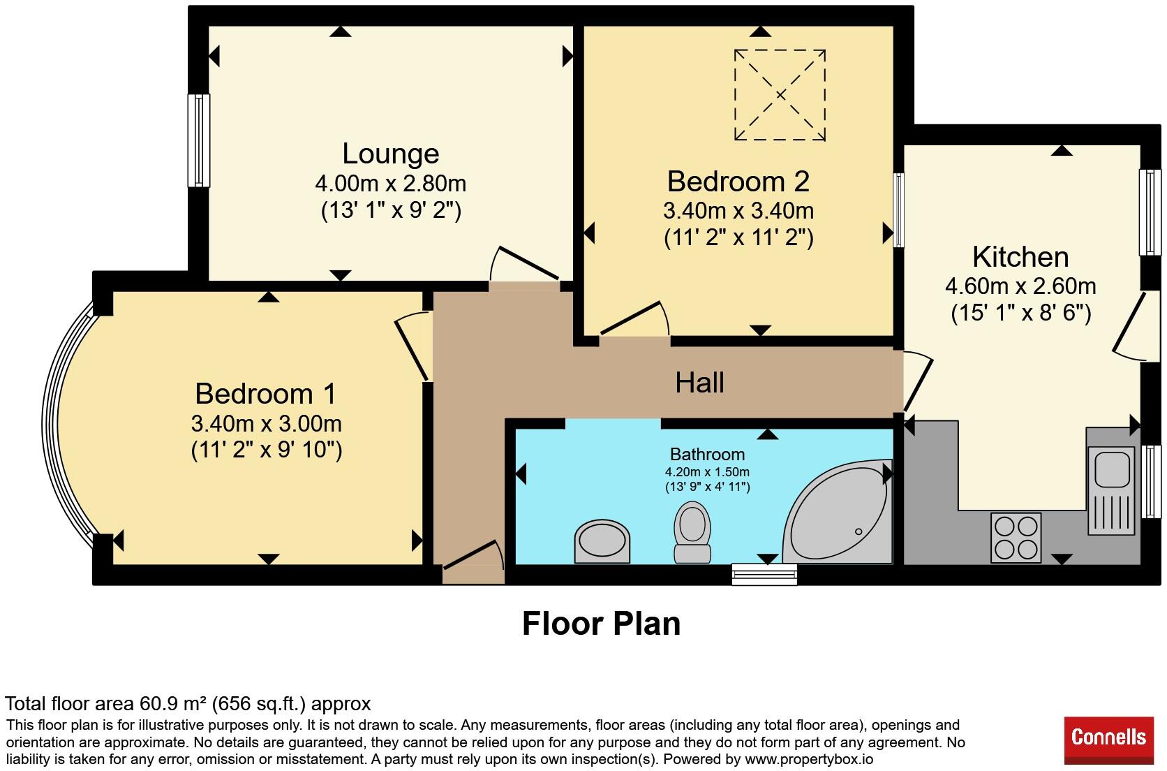 Hathaway Close, Luton floorplan