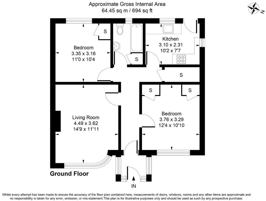 Otterburn Gardens, Isleworth, TW7 floorplan