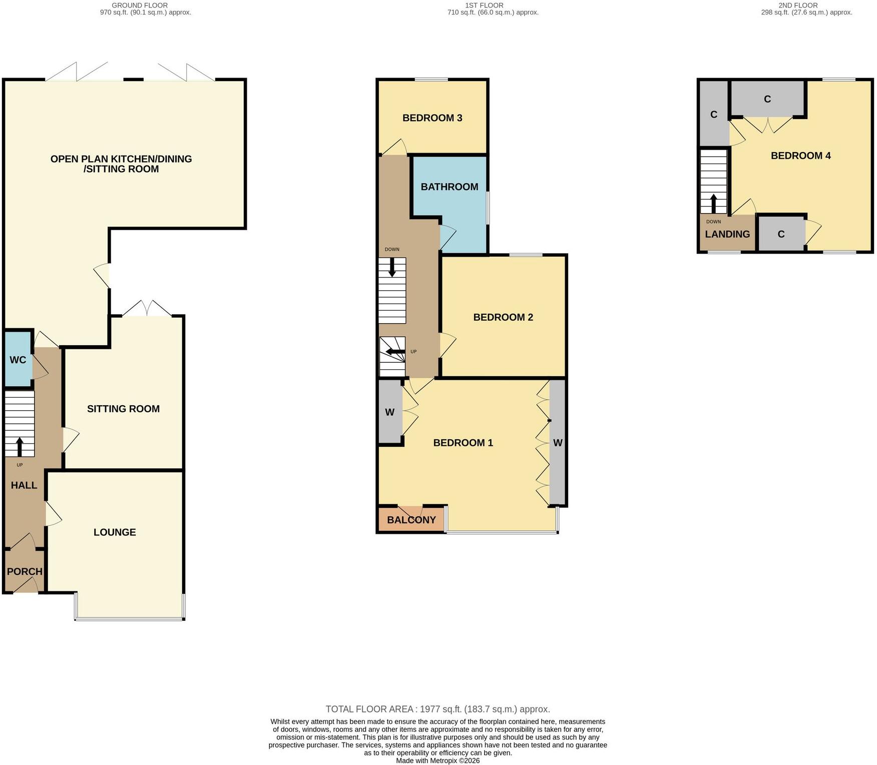 Emerson Avenue, Middlesbrough, TS5 floorplan