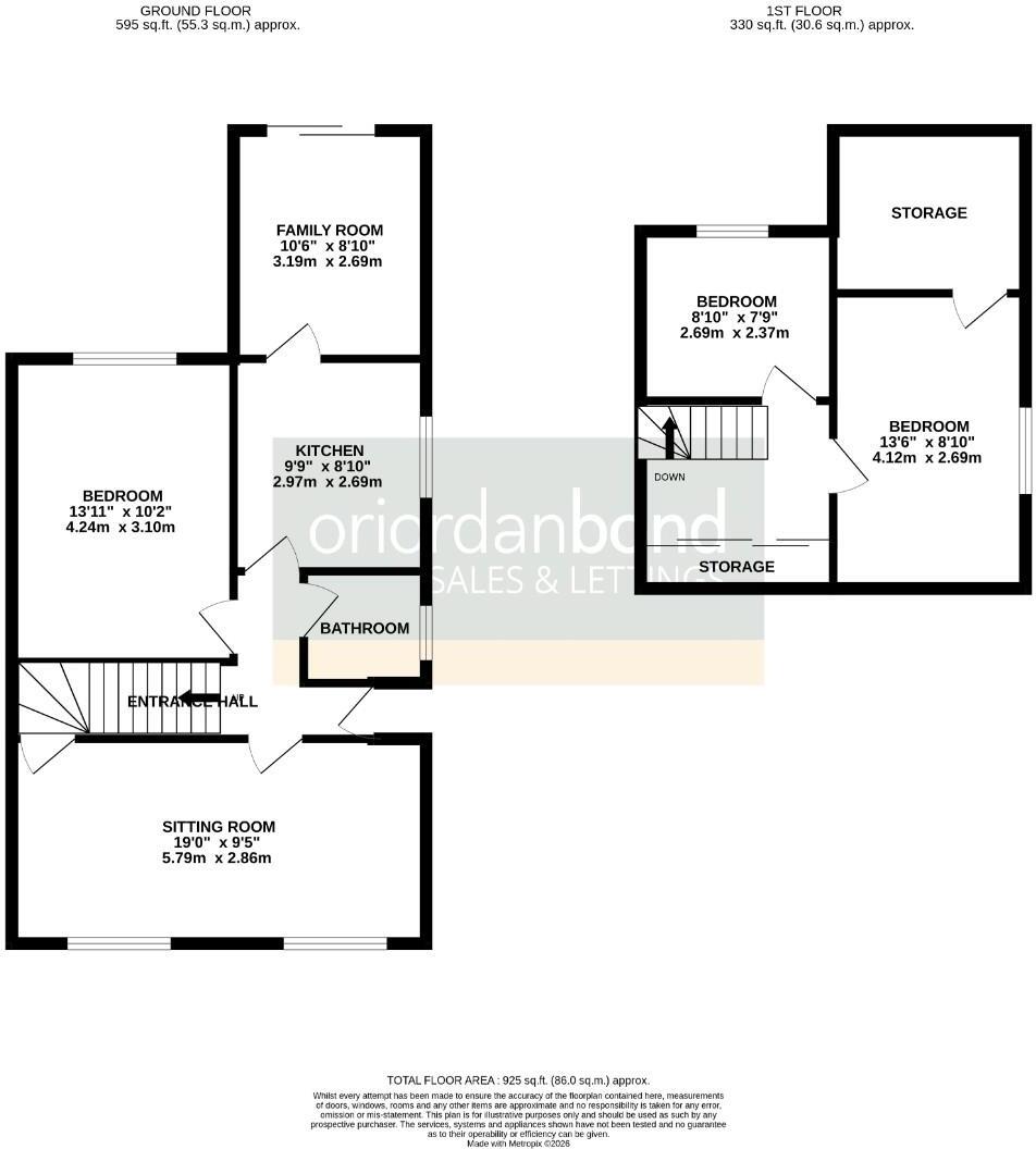 Martins Lane, Hardingstone, Northampton NN4 floorplan