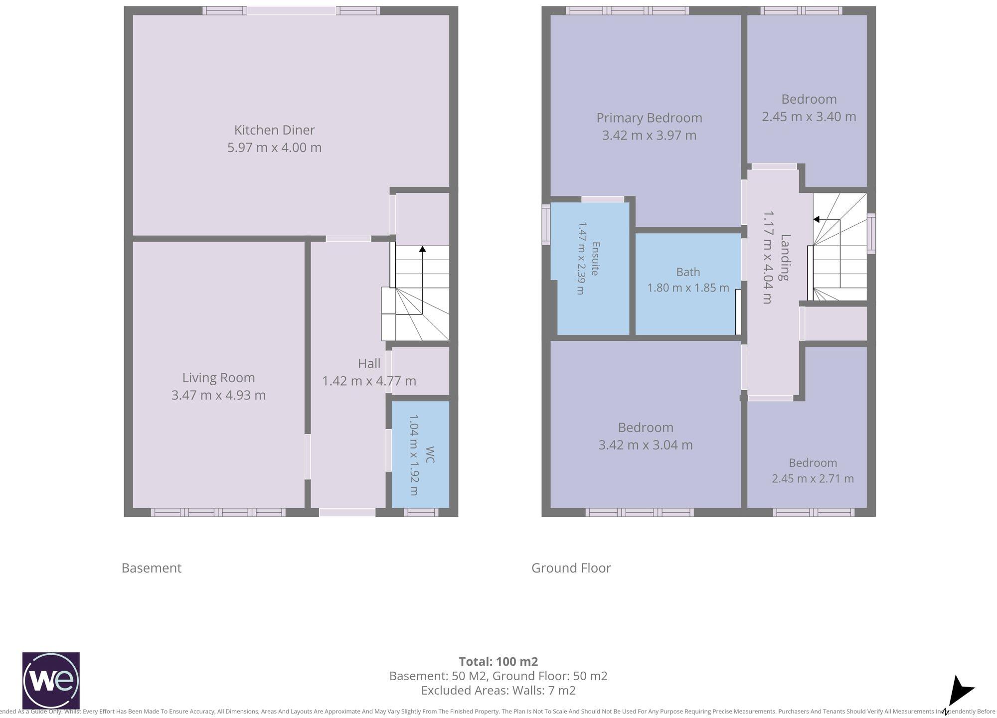 Dreif Tegeirian, Rhyl, LL18 floorplan
