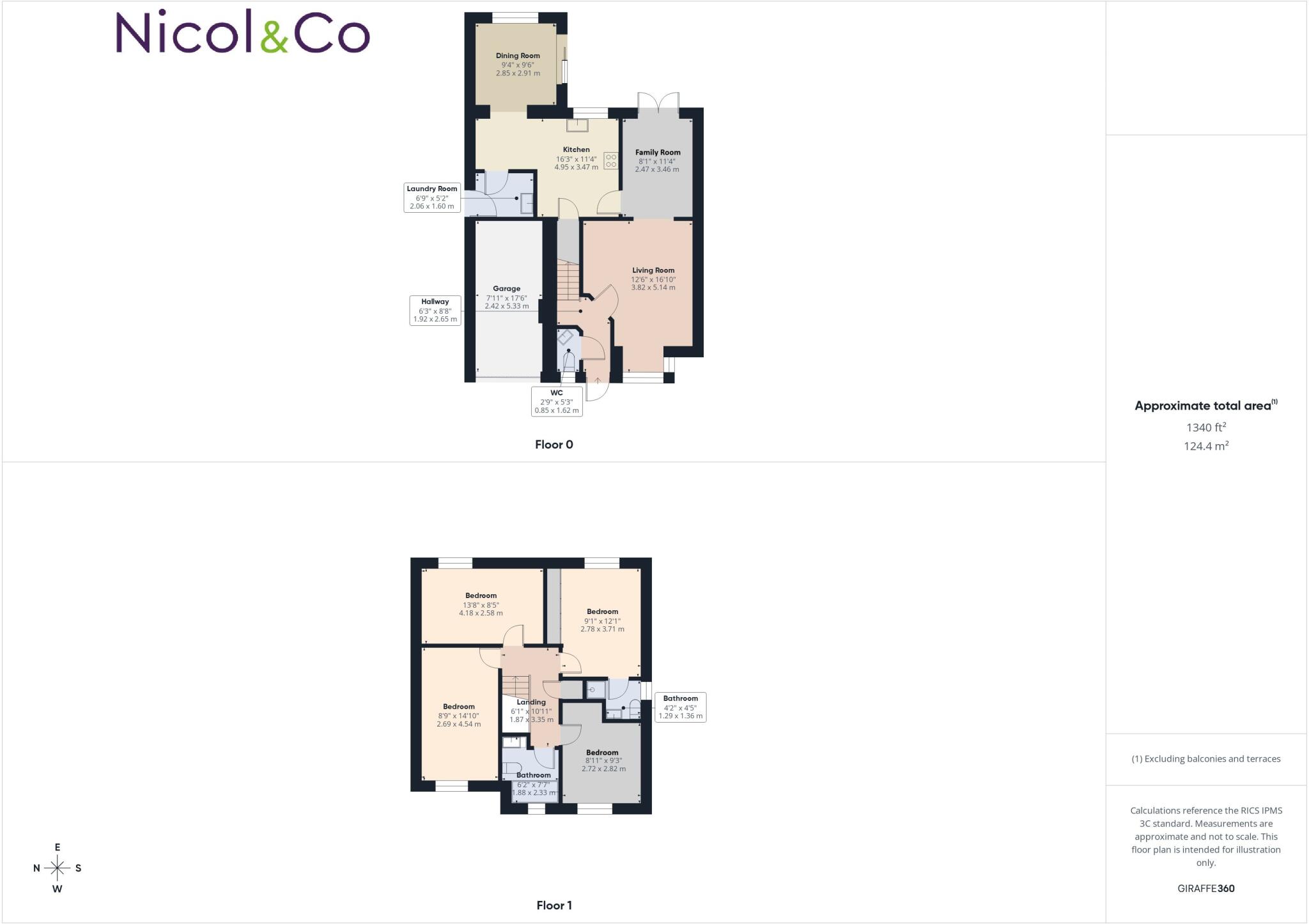 Kestrel Crescent, Droitwich Spa, Worcestershire, WR9 floorplan