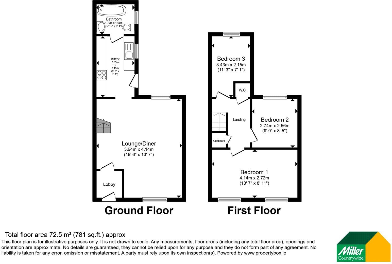 Gwavas Street, Penzance, Cornwall, TR18 floorplan