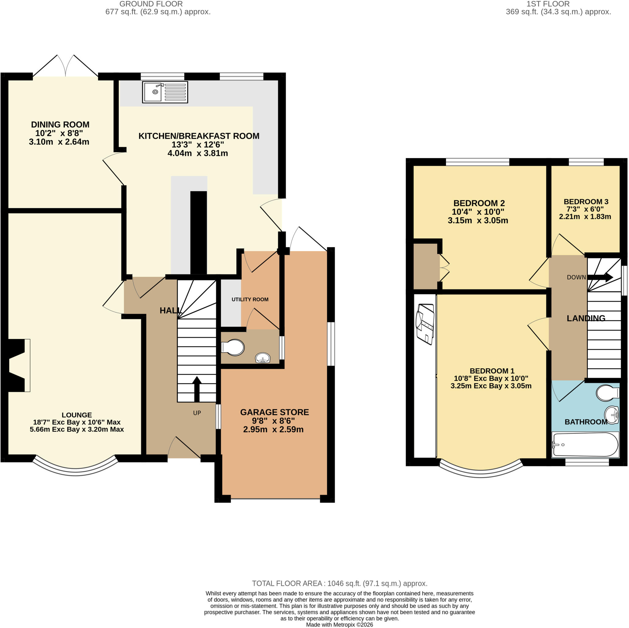 Fernlea Rd, Northwich floorplan