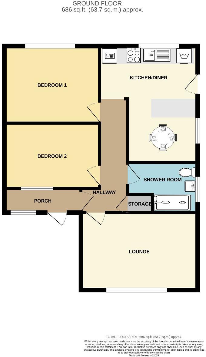 Janette Avenue, Canvey Island floorplan