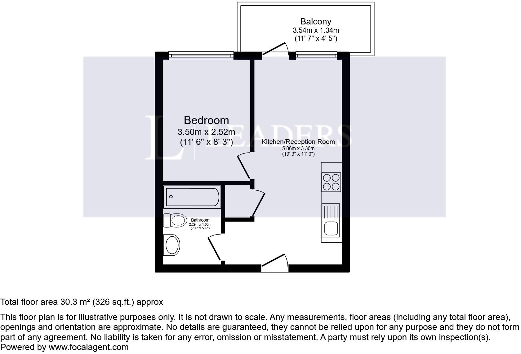 South End, Croydon, CR0 floorplan
