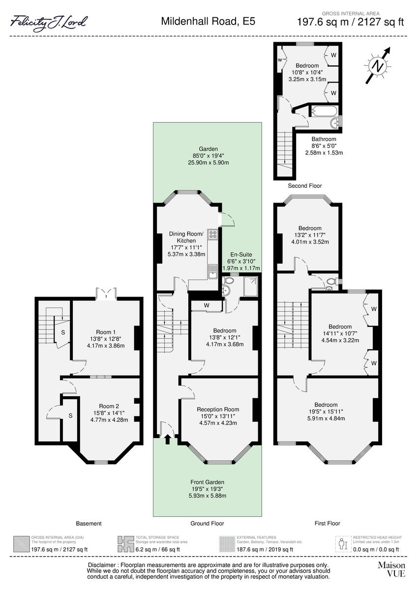Mildenhall Road, London E5 floorplan