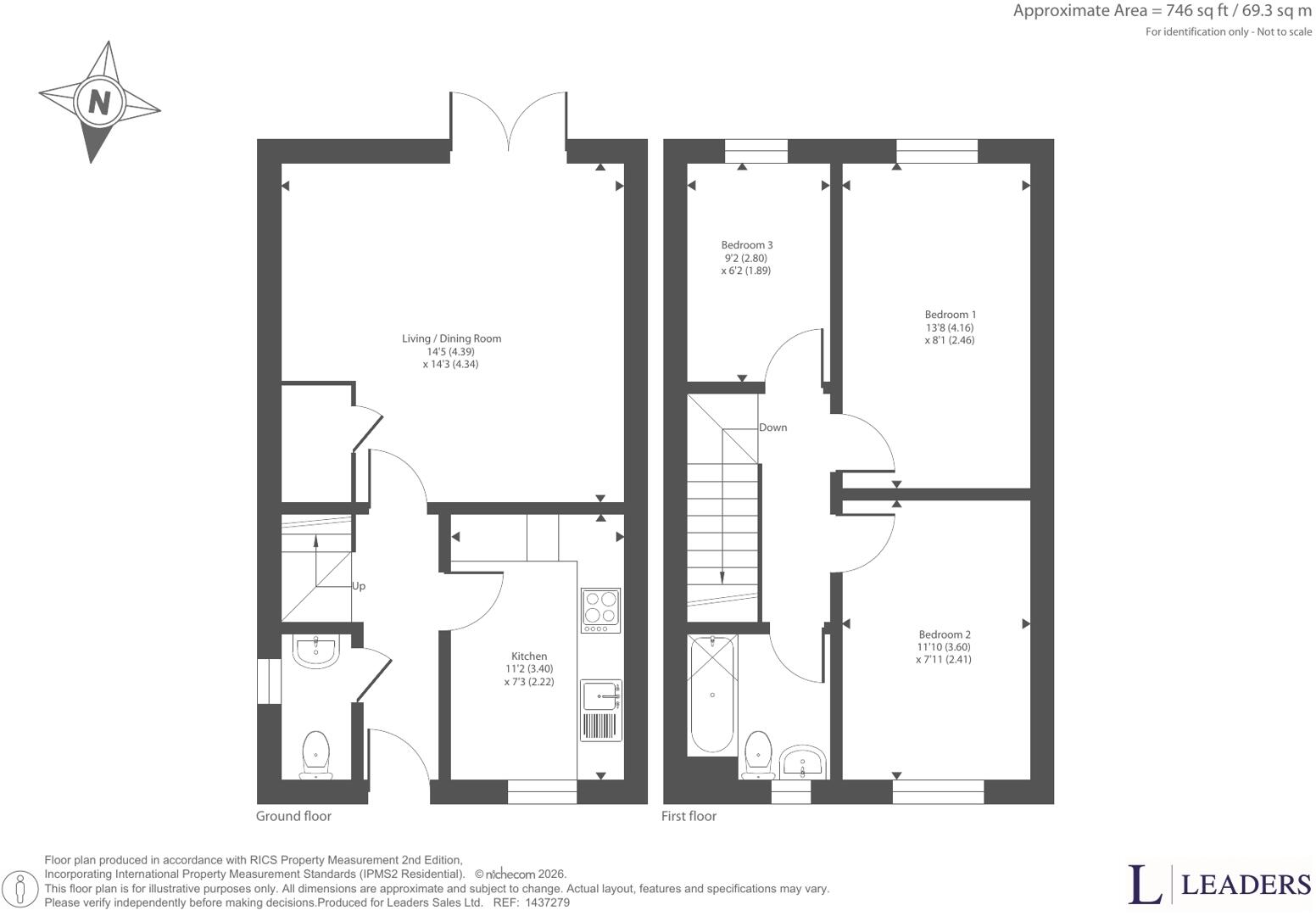 Green Field Way, Crewe, Cheshire floorplan