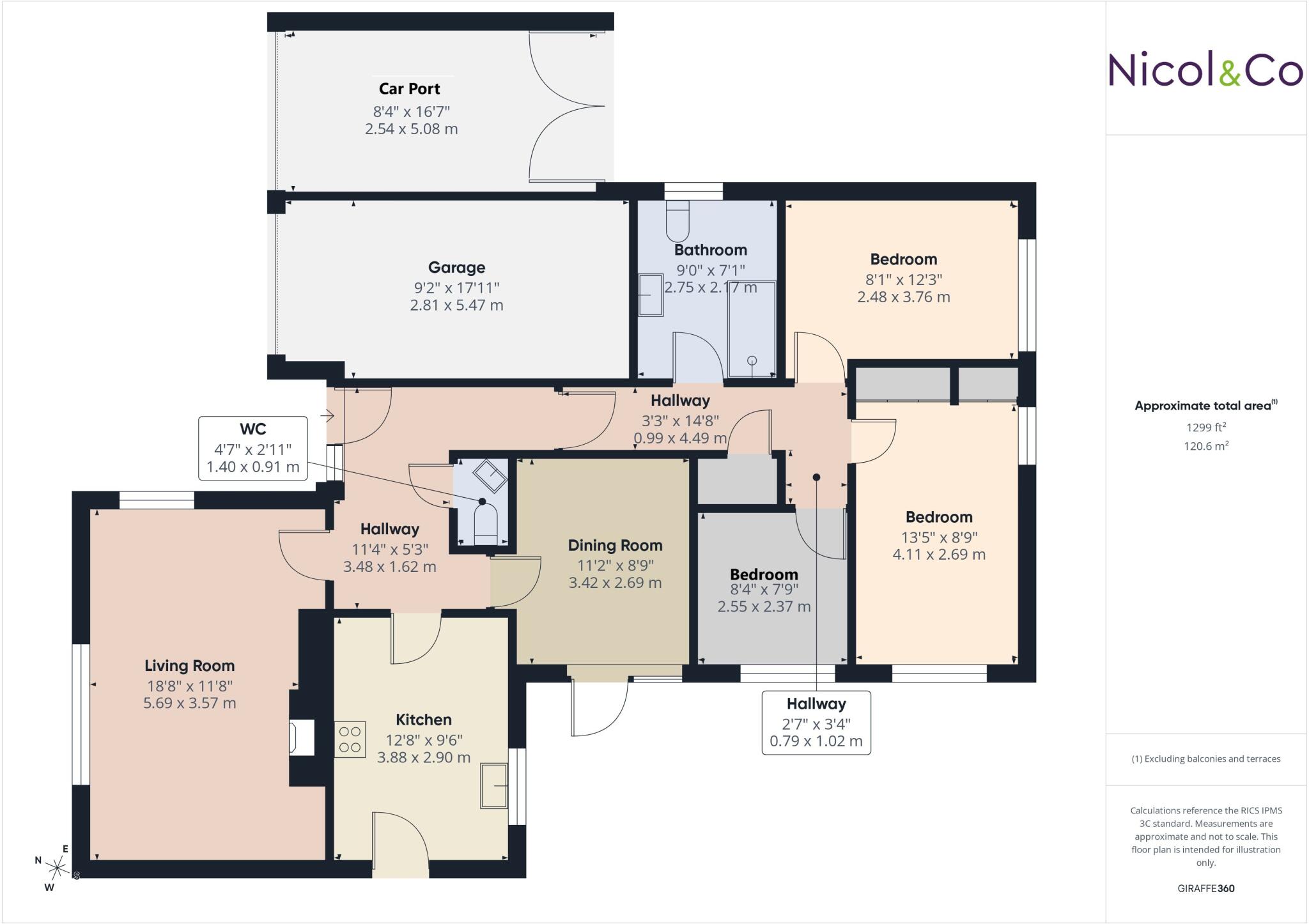 Clydesdale Road, Droitwich Spa, Worcestershire, WR9 floorplan